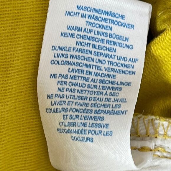 Boden Soho Skinny Yellow Ankle Crop Jean Sz 10R - Picture 7 of 11